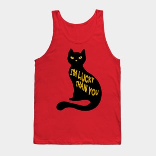 Black Cats Are Not Bad Luck Tank Top